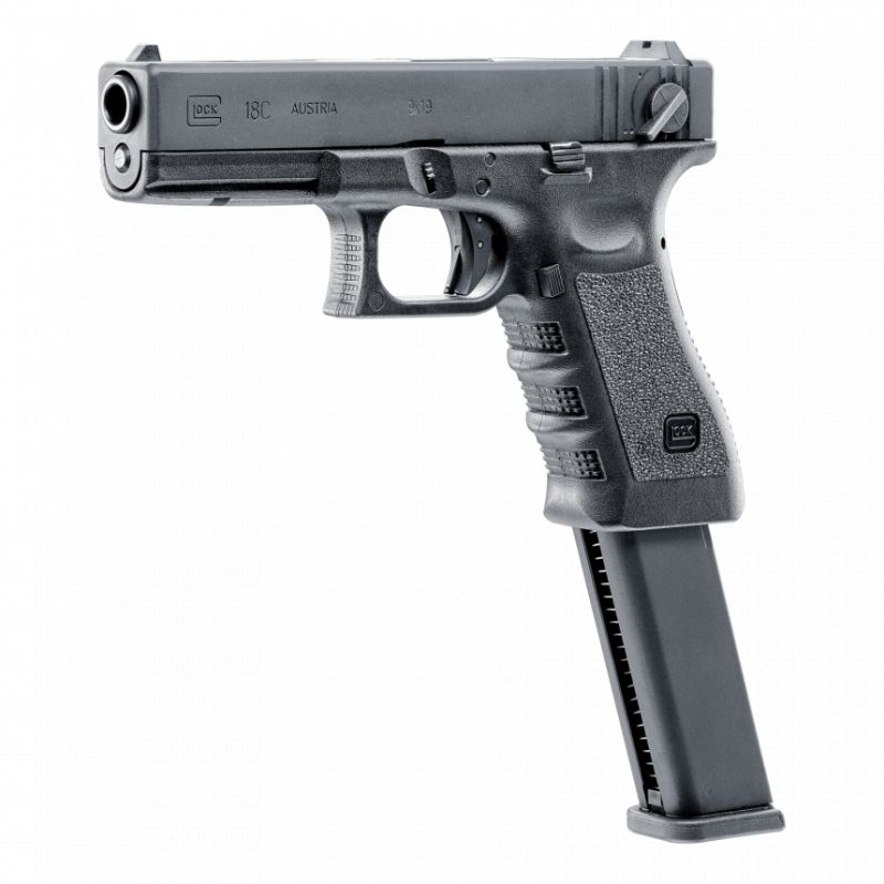 PISTOLA DE AIRSOFT UMAREX GLOCK 18C GBB GREEN GAS