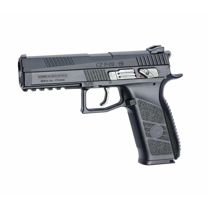 PISTOLA ASG CZ P-09 BLOWBACK CO2 4.5MM NEGRA
