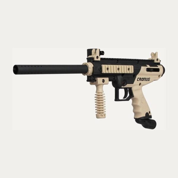 Marcadora de paintball Tippmann Cronus Basic .68 Rental – Negra/Tan