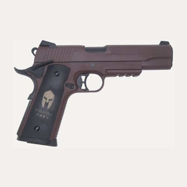 Pistola Airsoft Double Bell 1911 Full Metal GBB – Marrón