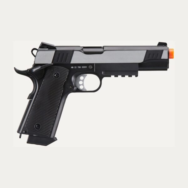 Pistola Airsoft Double Bell 1911 Metal GBB – Negra