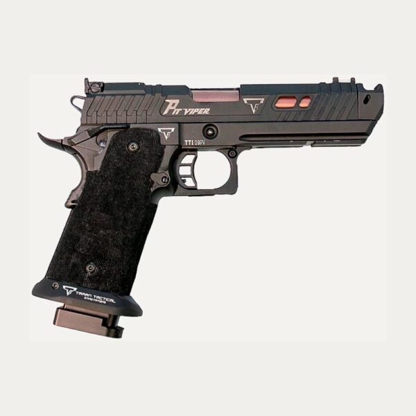 Pistola Airsoft Double Bell TTI JW4 Pit Viper GBB – Negra