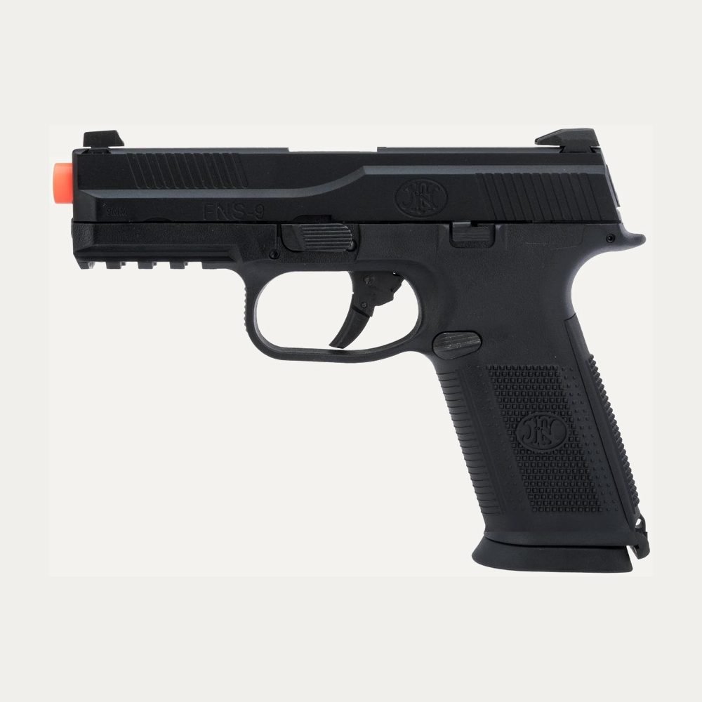 Pistola Airsoft FN Herstal FNS-9 Full Metal GBB – Negra