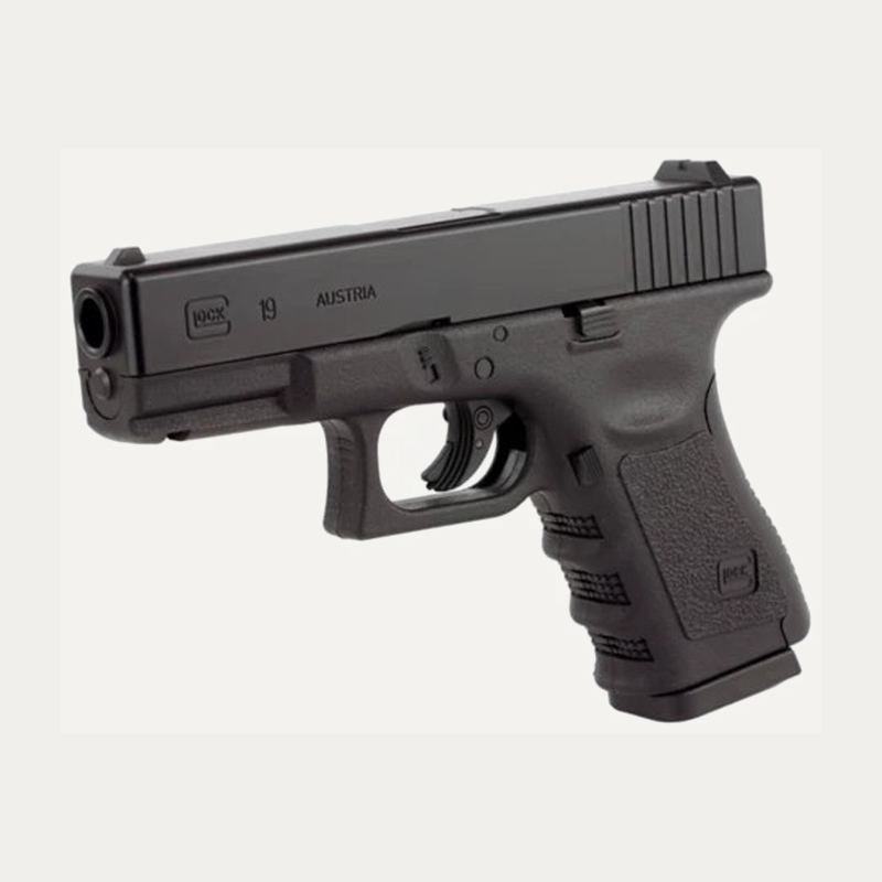 Pistola de aire Umarex Glock 19 Gen 3 4.5 mm CO2 – Negra