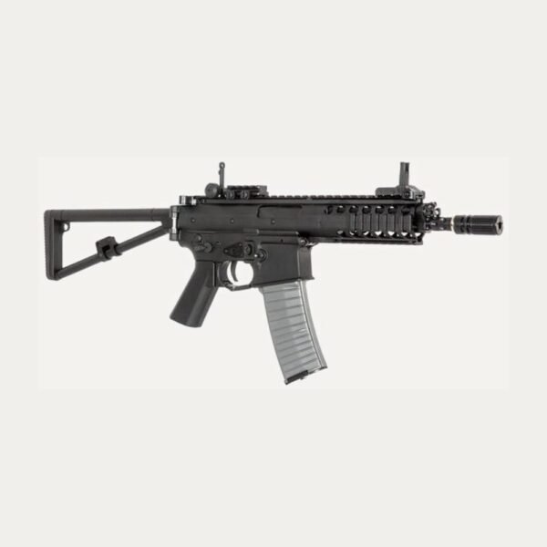 Rifle Airsoft Double Bell PDW AEG Cuerpo de Polímero – Negro