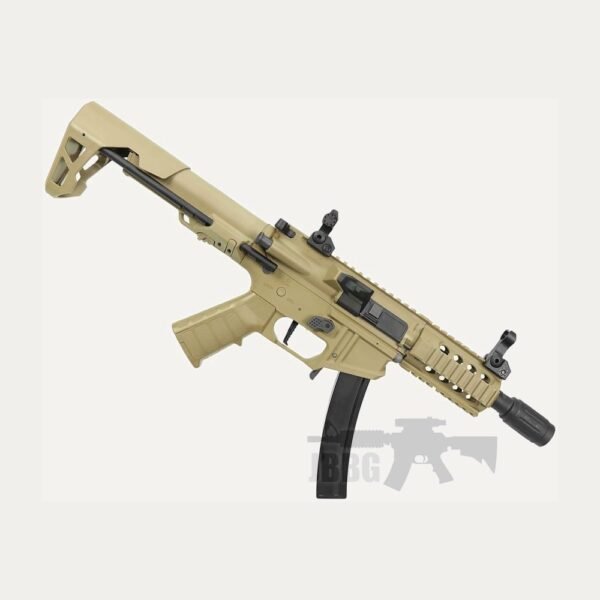 Rifle Airsoft King Arms PDW SBR Shorty AEG – Dark Earth