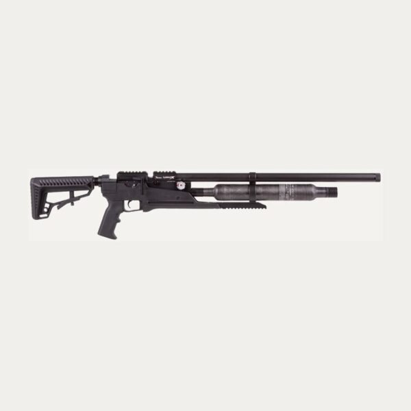 Rifle de aire Air Venturi Avenge-X X1-BT Tactical PCP .25 – Sintético, botella 450 cc
