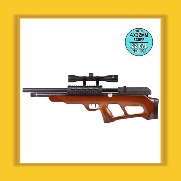 Rifle de aire Beeman Commodore .22 PCP underlever – Madera