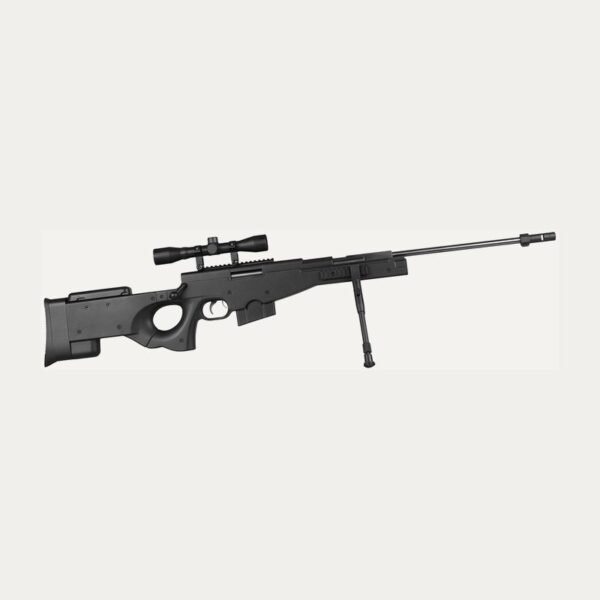 Rifle de aire Full Airguns L115-B .22 Sniper – Negro sintético