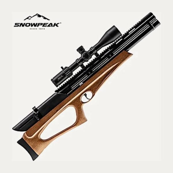 Rifle de aire Snowpeak M40 PCP .25 – Madera