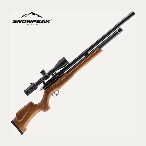 Rifle de aire Snowpeak P10 .25 PCP – Madera