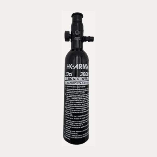 Tanque HPA aluminio 13 ci / 3000 PSI